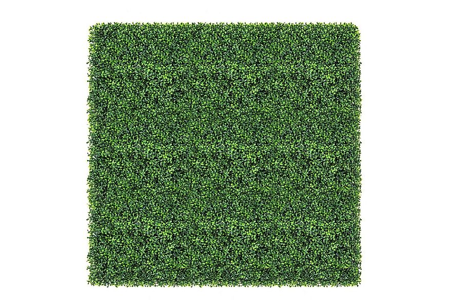 Kunstpflanze, COSTWAY, 12 St. 50x50cm, Pflanzenwand mit Buchsbaum-Blättern, günstig online kaufen