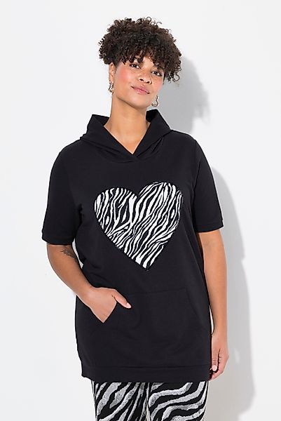 MIAMODA Sweatshirt Hoodie Loose Fit Leo-Herz günstig online kaufen
