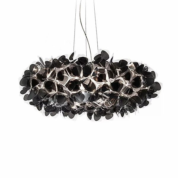 Slamp Hängeleuchte Clizia Mama Non Mama, Ø78cm, schwarz/klar günstig online kaufen