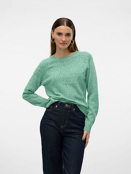 Vero Moda Strickpullover Strick Pullover Meliert Basic Langarm VMDOFFY VMDO günstig online kaufen