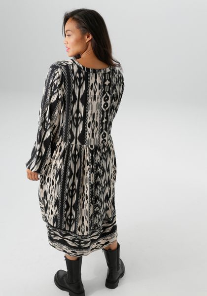 Aniston PLUS Sommerkleid im Folklore-Look - NEUE KOLLEKTION günstig online kaufen