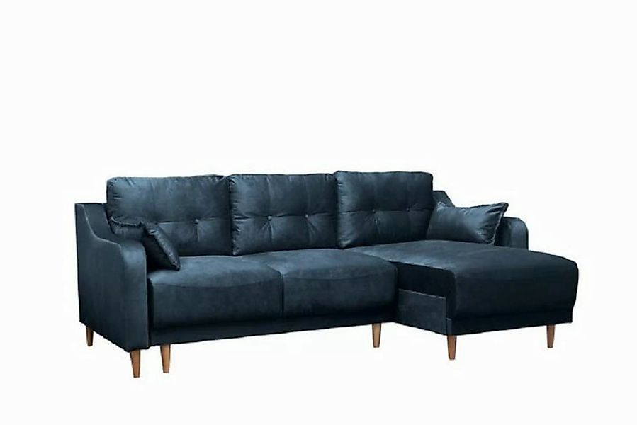 JVmoebel Ecksofa L Form Sofa Designer Sofa mit Bettfunktion Bettkasten Schl günstig online kaufen