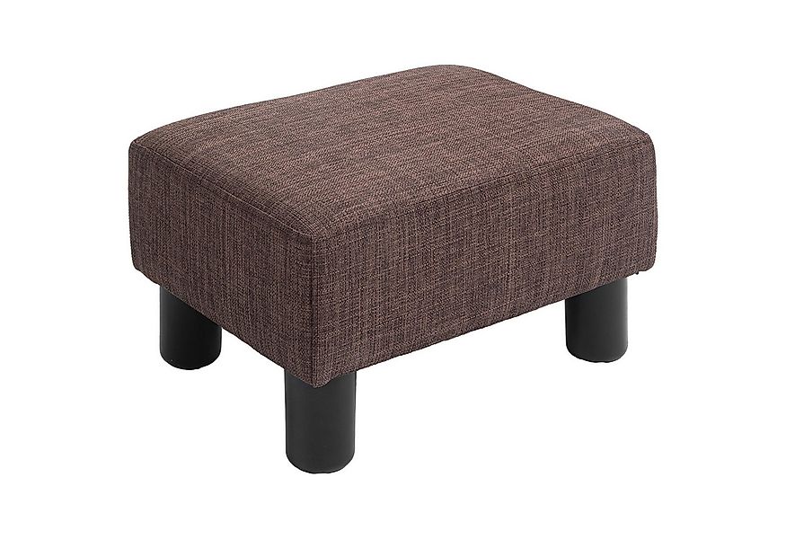 HOMCOM Fußhocker Wohnzimmerhocker, Ottoman, Sofahocker aus Leinen (Bank Sit günstig online kaufen
