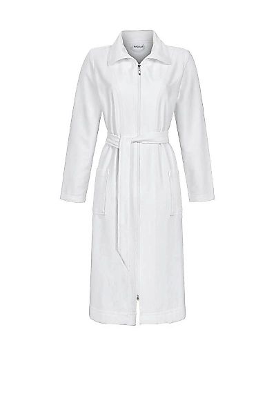 Ringella Damenbademantel mit Reißverschluß und Bindegürtel, Stehkragen, Rei günstig online kaufen