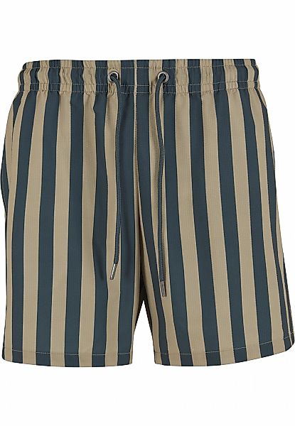 URBAN CLASSICS Badeshorts "Urban Classics Striped Seersucker Swim Shorts" günstig online kaufen