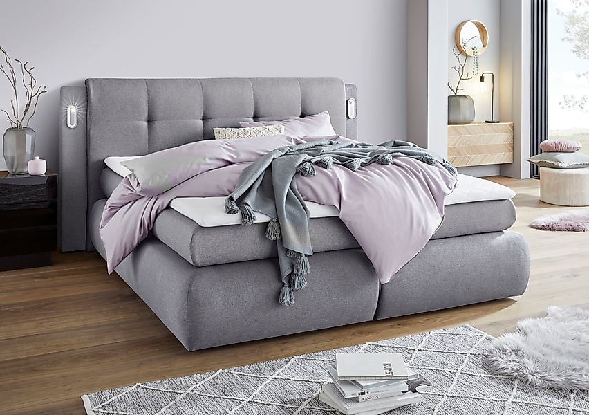COLLECTION AB Boxspringbett Borna, inklusive Bettkasten, günstig online kaufen