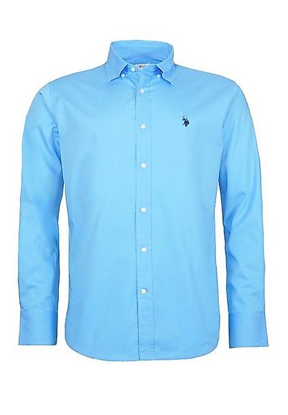 U.S. Polo Assn Langarmhemd Hemd Freizeithemd Poplin Shirt (1-tlg) günstig online kaufen