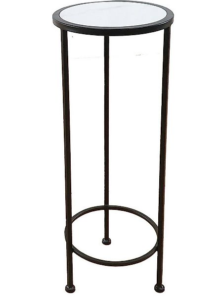 Trend Line Beistelltisch TrendLine Beistelltisch Marmoroptik Metall Ø 23 x günstig online kaufen