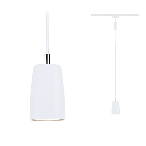 Paulmann Pendelleuchte Cover URail Signalweiß 122 cm x 6,5 cm günstig online kaufen