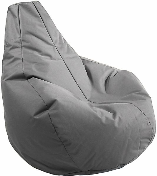 KiNZLER Sitzsack "Gamer" 1 Stk. tlg. Uni Farben, mit Rückenlehne, Outdoor g günstig online kaufen