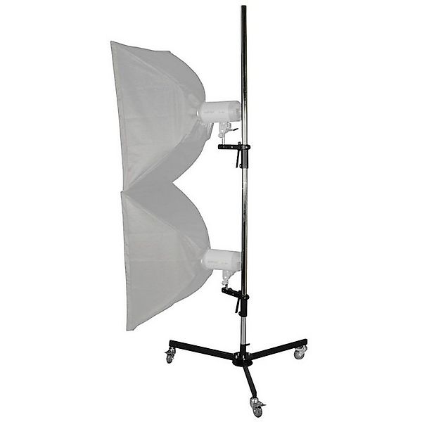 walimex pro Roll-Stativ, 223cm, mit 2 Klemmhaltern Lampenstativ günstig online kaufen