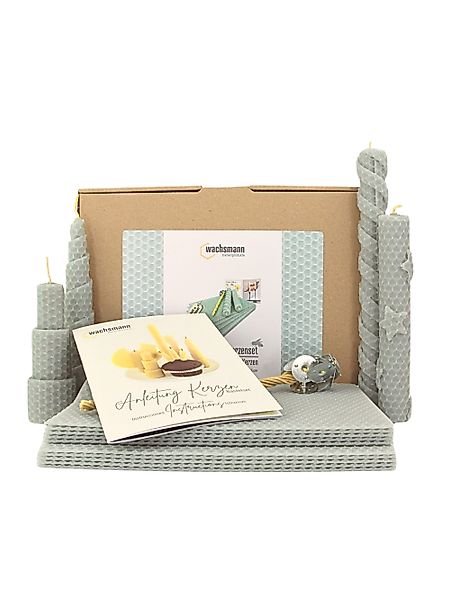 Wachsmann Bienenprodukte Bienenwachskerze Bastelset für Erwachsene, günstig online kaufen