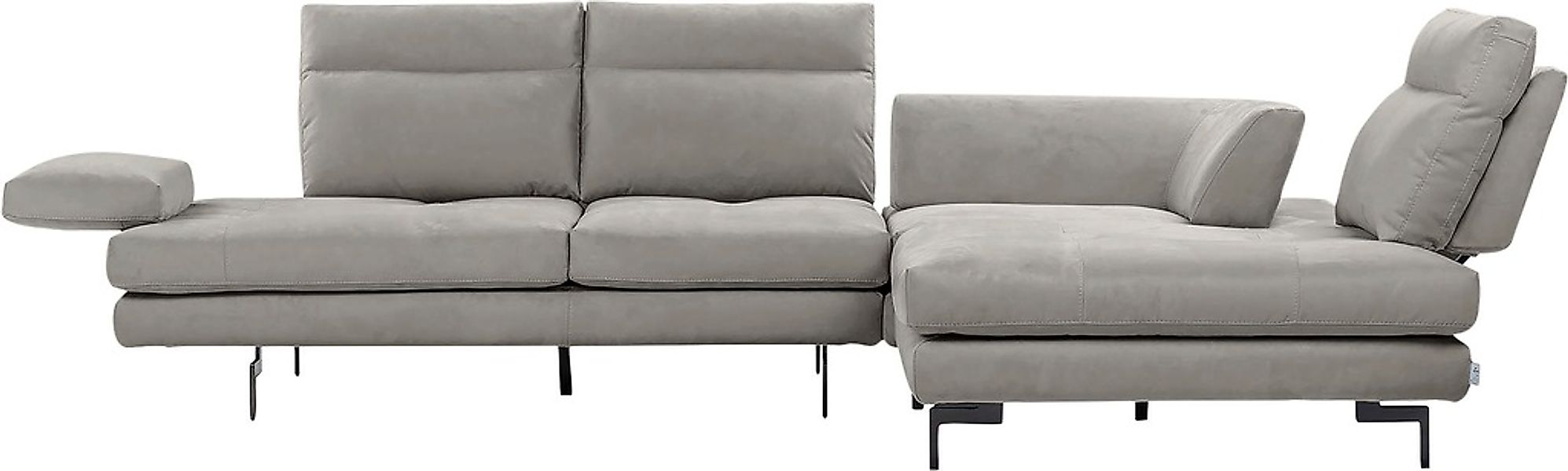 CALIA ITALIA Ecksofa »Toby Wing, Komfortsofa mit Sitzkomfort der Extraklass günstig online kaufen