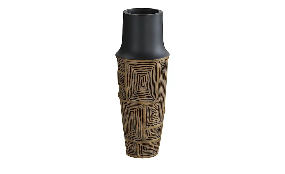 HOME STORY Deko Vase   ¦ braun ¦ Polyresin (Kunstharz) ¦ Maße (cm): H: 44,5 günstig online kaufen