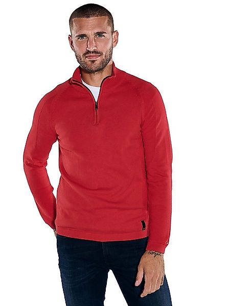 emilio adani Stehkragenpullover emilio adani Herren Pullover mit Troyerkrag günstig online kaufen