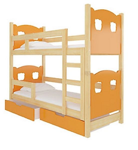 Hochbett MARABA (Etagenbett mit 2 Schlafgelegenheiten) Farbe wählbar günstig online kaufen