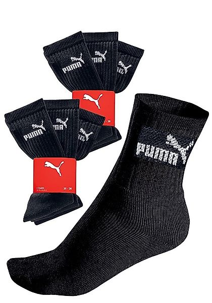 PUMA Sportsocken (6-Paar) mit klassischer Rippe günstig online kaufen