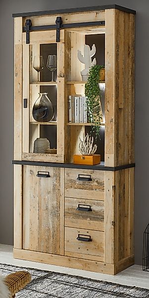 Furn.Design Stauraumvitrine Stove (Vitrinenschrank in Used günstig online kaufen