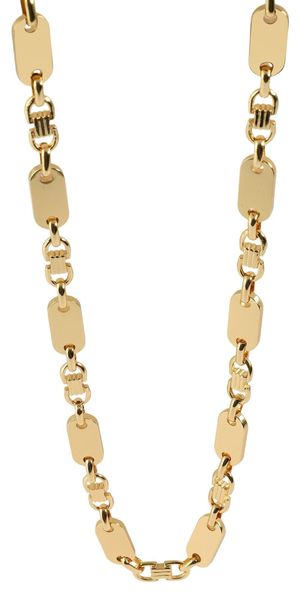 AKZENT Edelstahlkette Benja Edelstahl Plattenkette, gravurfähig, günstig online kaufen