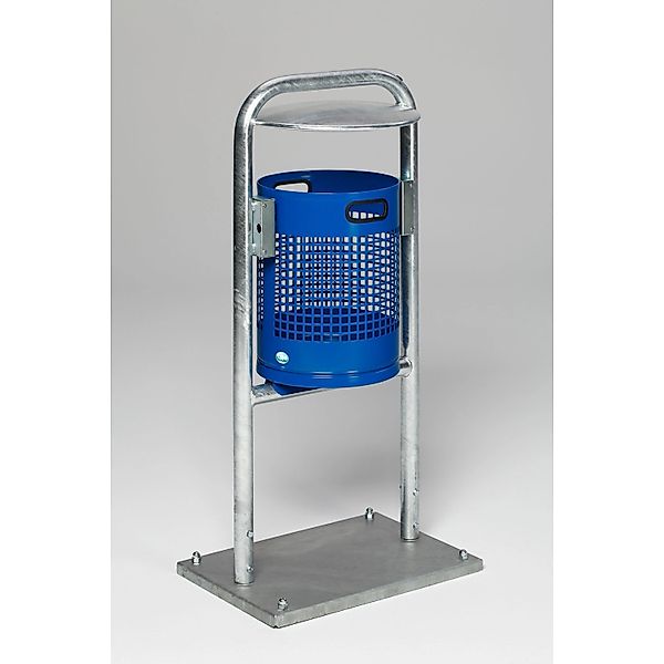 PROREGAL Klassischer Gelochter Abfallsammler Für Außenbereich Rohrbogen Dac günstig online kaufen