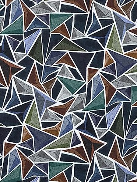R2 Hemd Poplin Triangle Impression Grün - Größe 39 günstig online kaufen