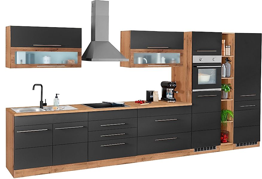 KOCHSTATION Küchenzeile KS-Wien, Breite 440 cm, günstig online kaufen