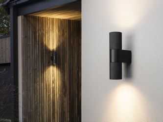 KONSTSMIDE LED Außen-Wandleuchte, LED wechselbar, Warmweiß, günstig online kaufen