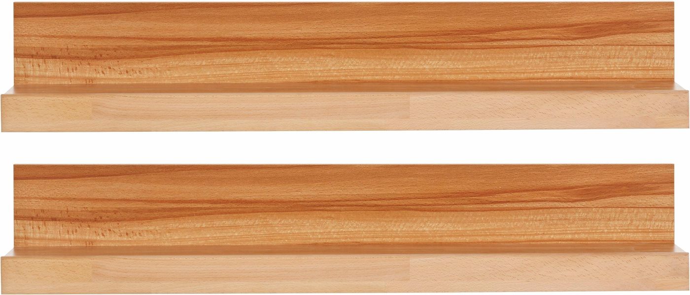 Home affaire Wandregal Ribe,2er Set,teilmassiv mit günstig online kaufen