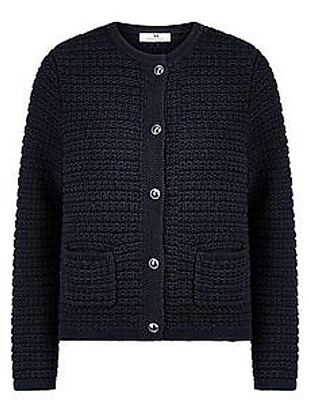 Strickjacke Peter Hahn blau günstig online kaufen