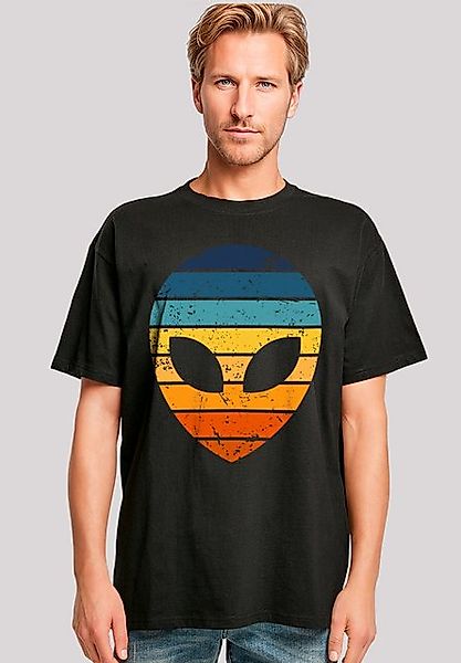 F4NT4STIC T-Shirt Alien Sonnenuntergang Retro Premium Qualität günstig online kaufen