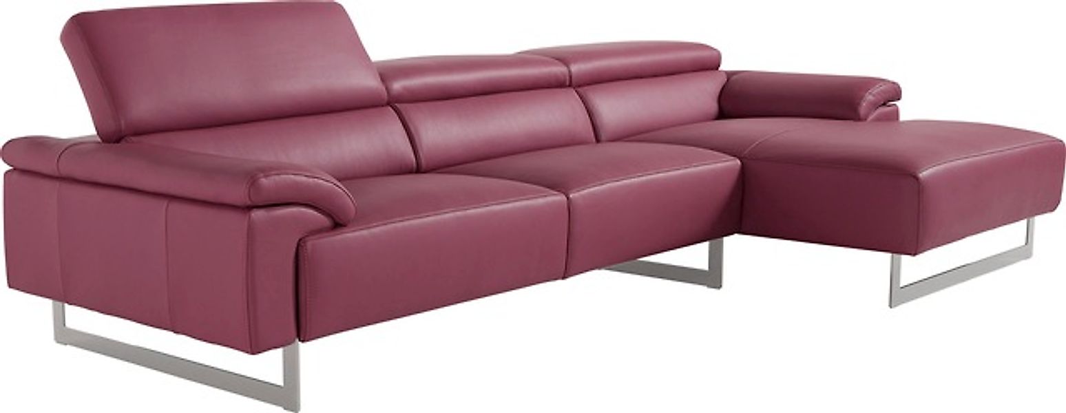 Egoitaliano Ecksofa »Malika, edel und bequem, Designsofa mit hochwertigen B günstig online kaufen