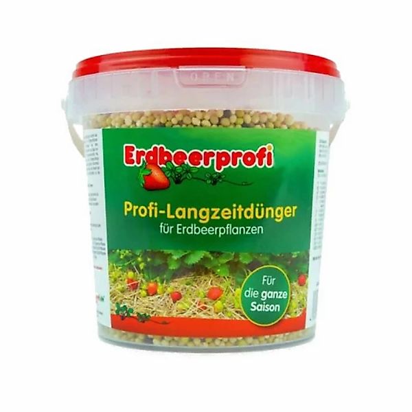 Erdbeerprofi Langzeitdünger für Erdbeeren bis zu 4 Monate Wirkdauer 1000g günstig online kaufen