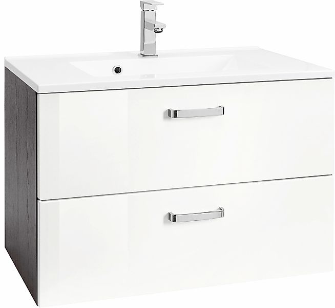 welltime Waschbeckenunterschrank Ravenna Badmöbel, Waschtisch inkl. günstig online kaufen