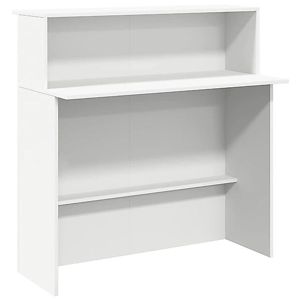 vidaXL Schreibtisch Empfangstheke Weiß 100x50x103,5 cm günstig online kaufen