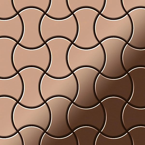 ALLOY Mosaik Fliese Massiv Metall Kupfer Gewalzt Kupfer 1,6mm Stark Infinit günstig online kaufen