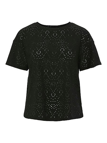 pieces Kurzarmshirt PCABBY SS BROD ANG günstig online kaufen