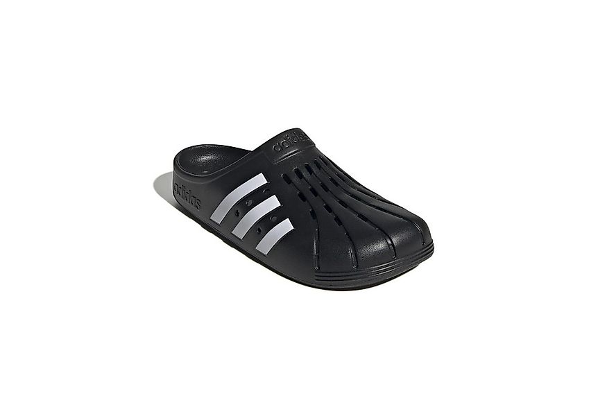 adidas Performance Adilette Clog 3-Streifen schwarz - 1 Paar Badeschuh günstig online kaufen