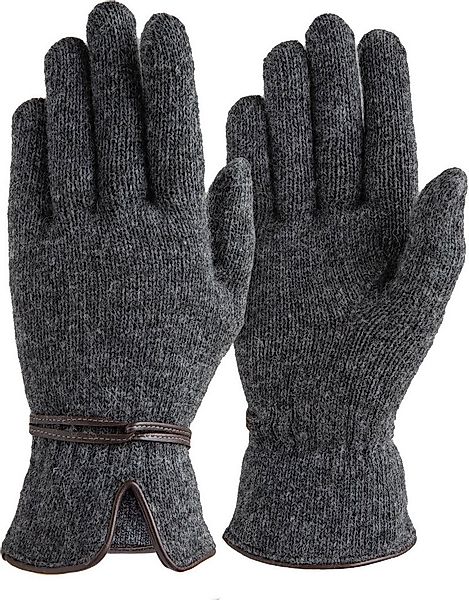 PEARLWOOD Strickhandschuhe elastischer Strickbund günstig online kaufen
