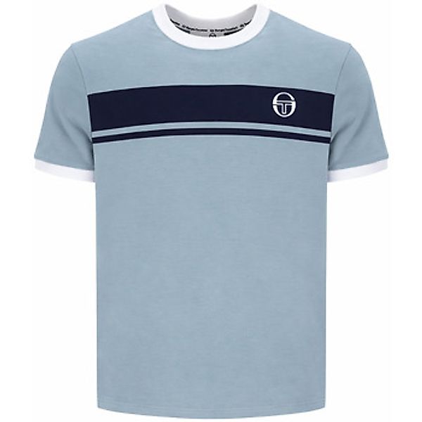 Sergio Tacchini  T-Shirts & Poloshirts Master T-Shirt Lead/Maritime Blue/Wh günstig online kaufen