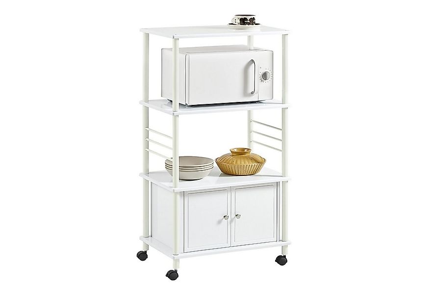 SoBuy Küchenwagen FRG12, Küchenschrank Rollschrank Mikrowellenschrank Küche günstig online kaufen