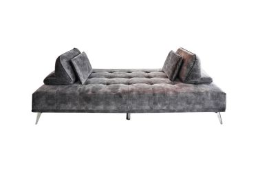 KAWOLA Schlafsofa WIOLO Velvet moosgrün - günstig online kaufen