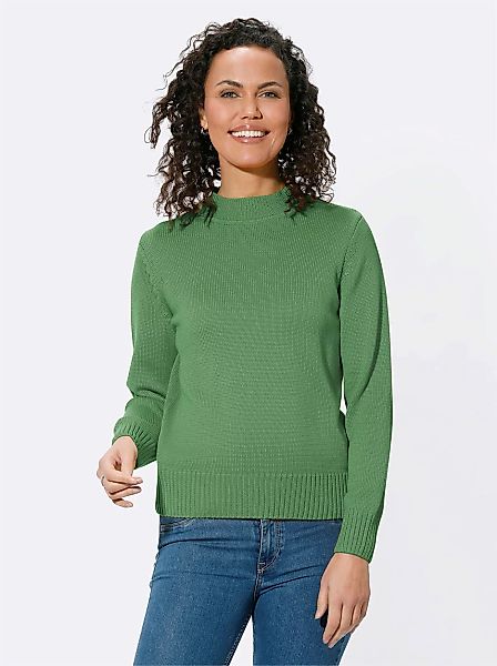 Casual Looks Stehkragenpullover "Pullover" günstig online kaufen