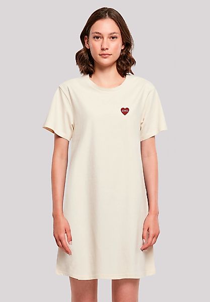 F4NT4STIC Shirtkleid "Mama Herz Bestickt", Premium Qualität günstig online kaufen