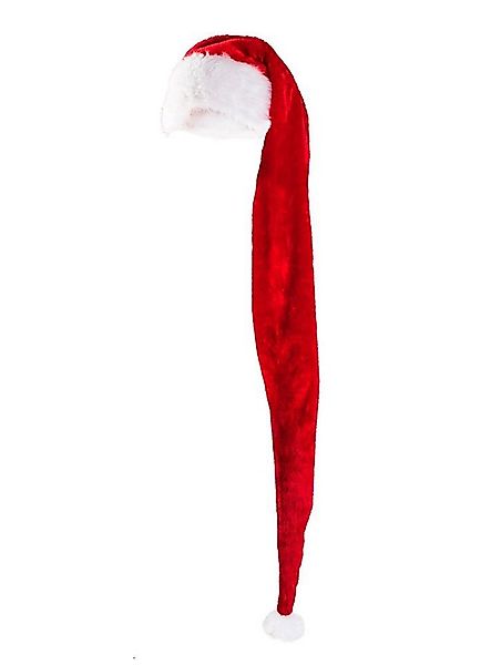 Boland Kostüm Weihnachtsmann Mütze extralang - für Weihnachten, Mit megalan günstig online kaufen