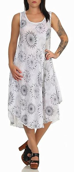 CLEO STYLE Sommerkleid Sommerkleid Dame 45 Weiß 36-42 günstig online kaufen