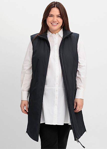 Sheego Jerseyweste Longweste günstig online kaufen