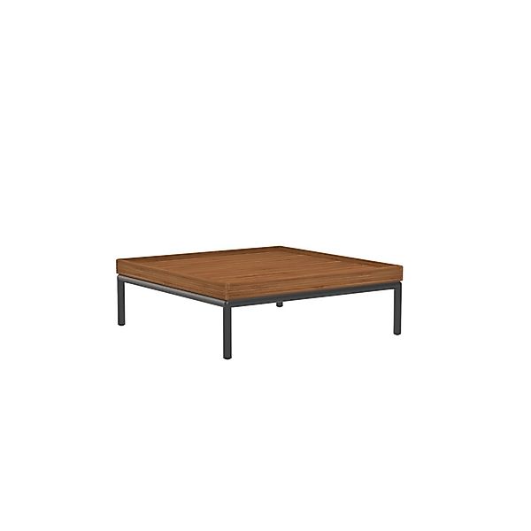 Outdoor LEVEL/LEVEL2 Couchtisch 81x81 cm Dunkelgrau günstig online kaufen