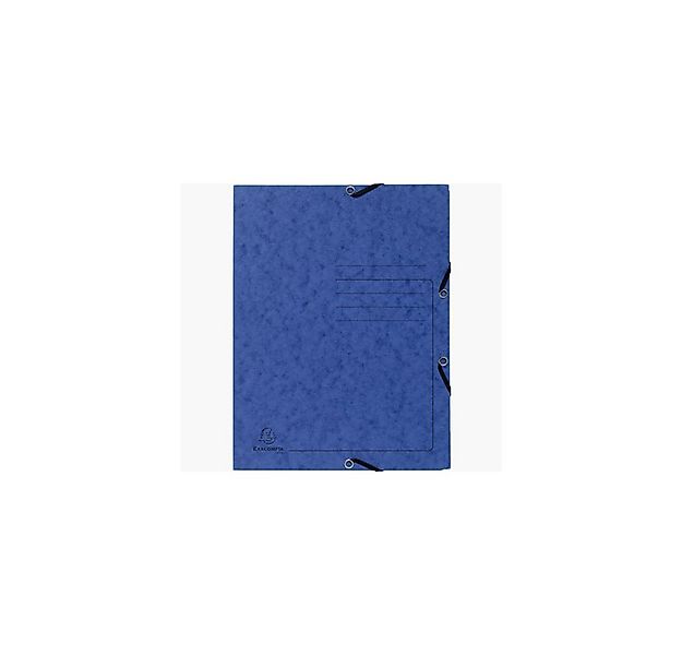 ExaClair Schreibmappe Eckspanner DIN A4 - blau günstig online kaufen