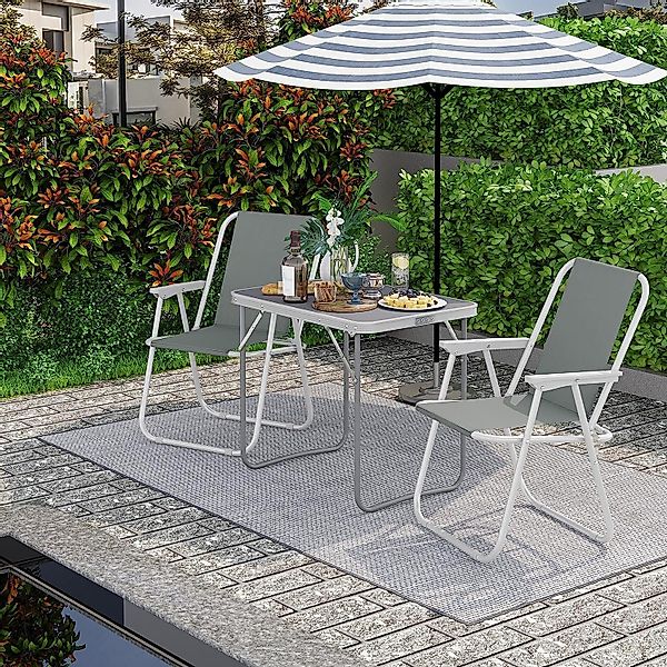Woltu Campingtisch (1-St), mit Griff, zusammenklappbar günstig online kaufen