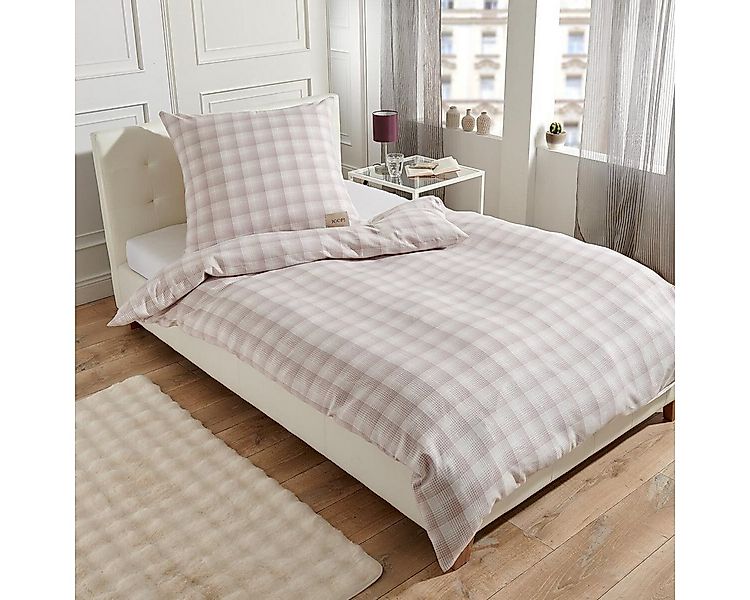 JOOP! Bettwäsche Soft Checks, Flanell, 2 teilig günstig online kaufen